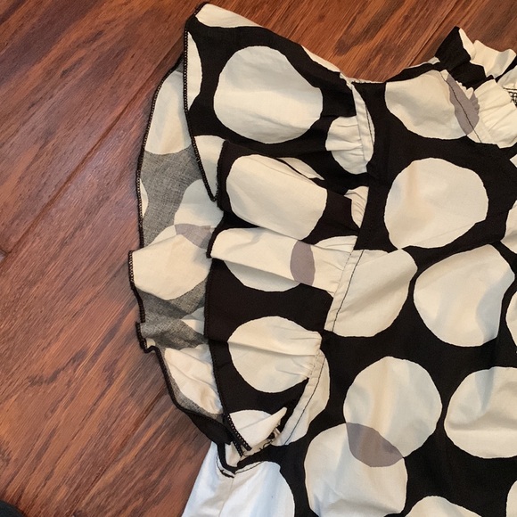 Jodifil blouse with ruffle sleeves and neckline; NWOT - Picture 3 of 5